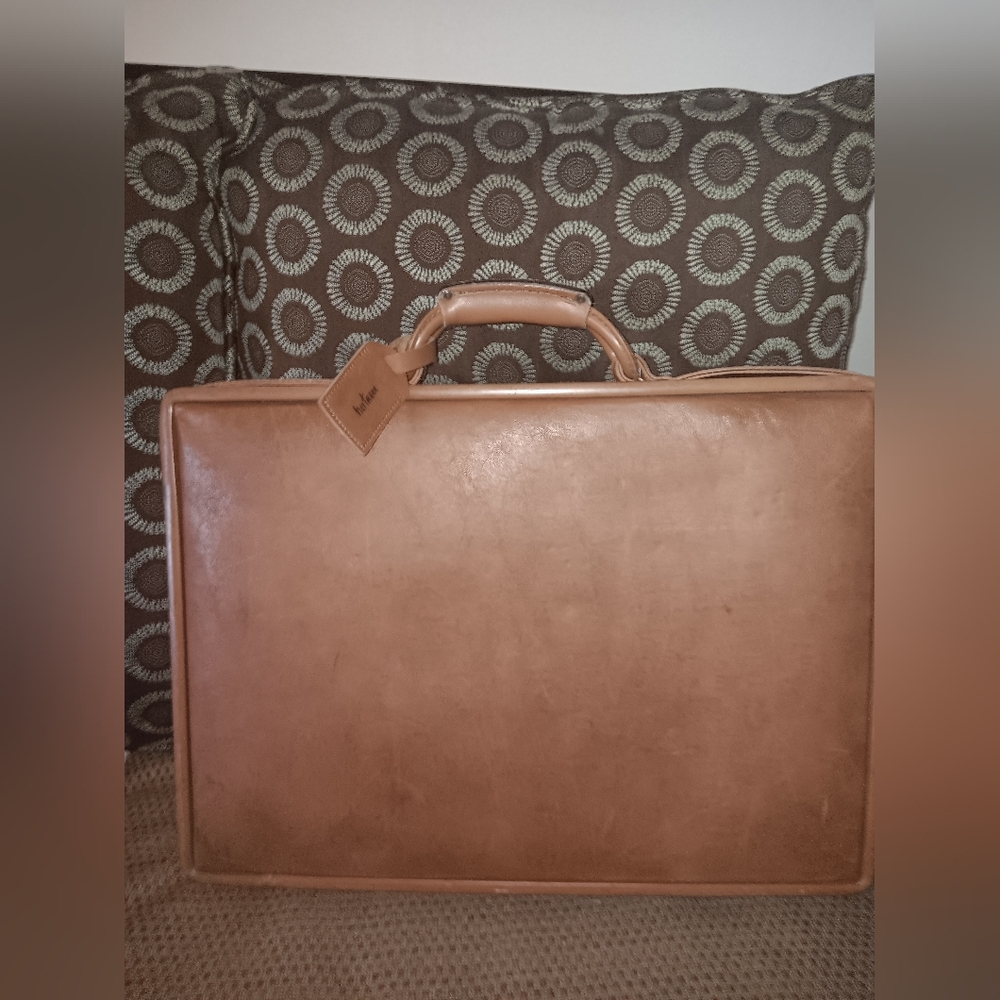 Hartman Luggage Vintage Leather Briefcase
